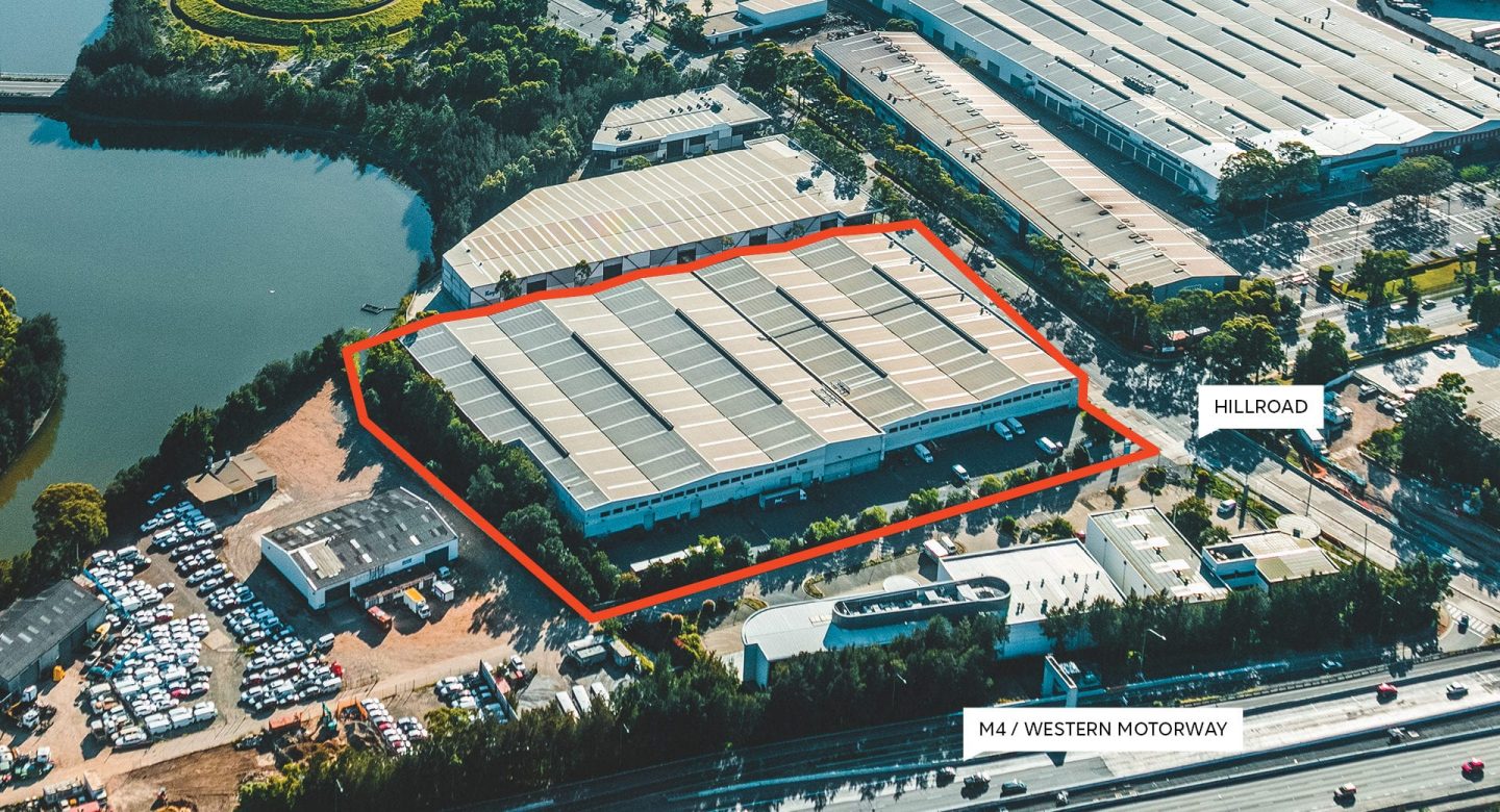 6 Hill Road Homebush aeriel location
